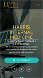 Mobile Screenshot of harrisinternalmed.com